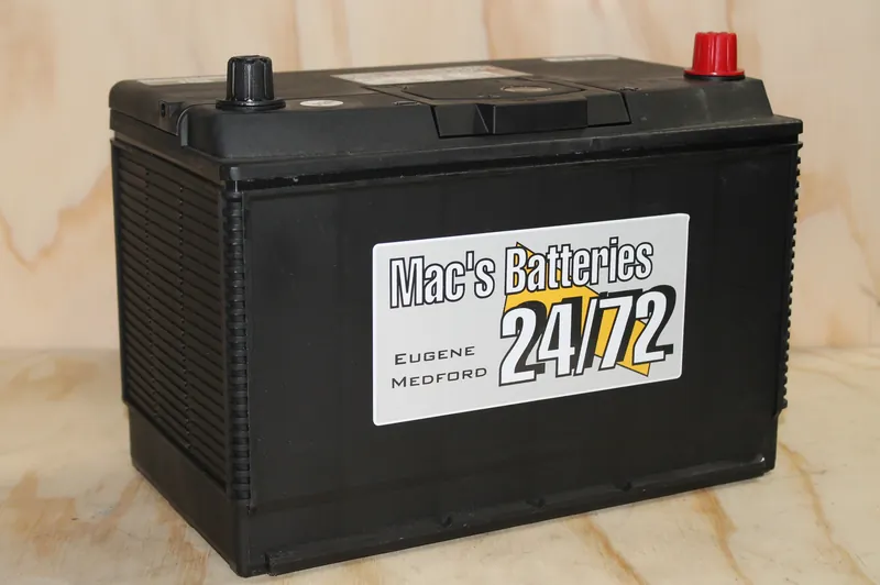 Group 27R automotive battery