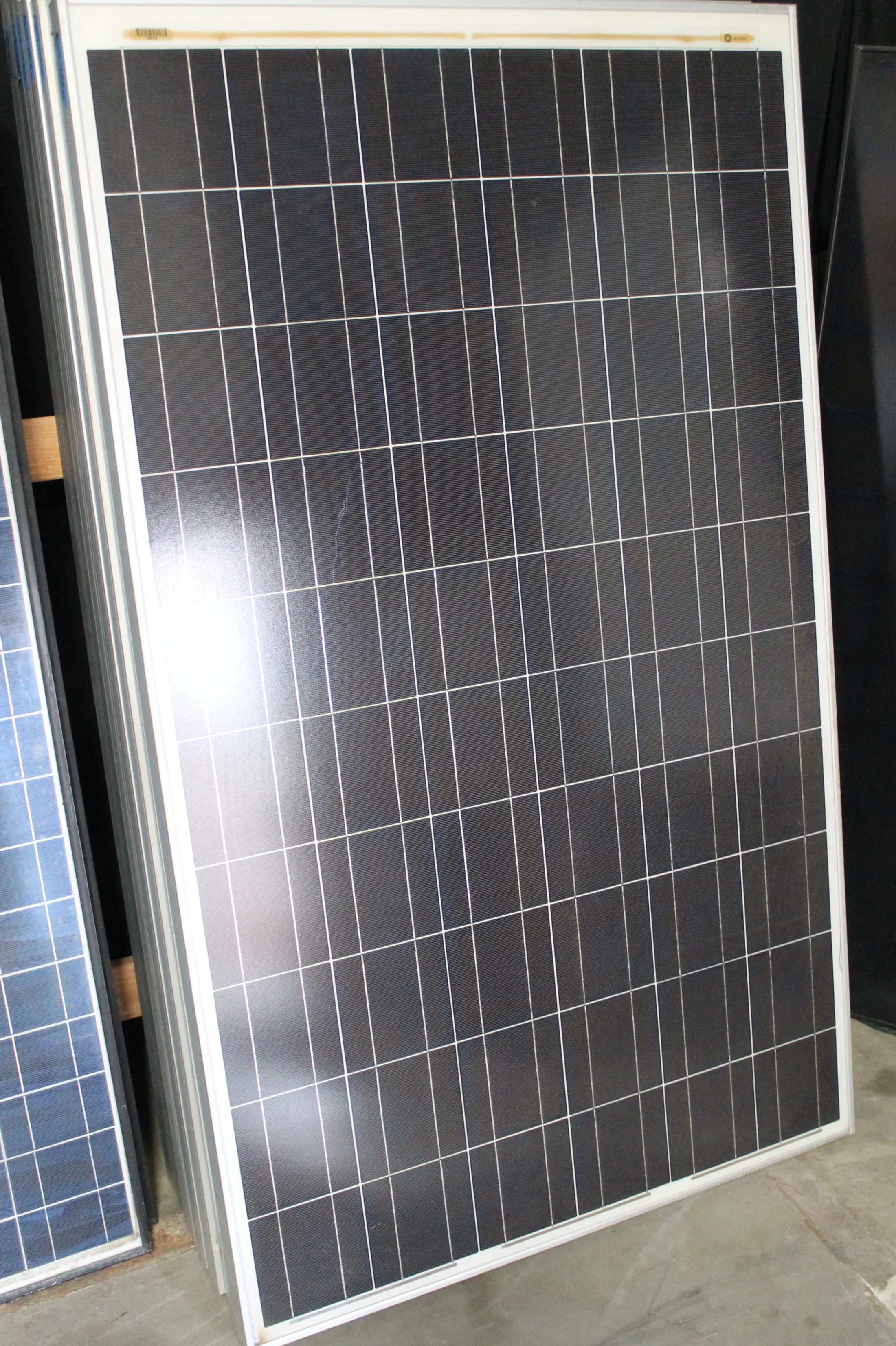BP 230W solar panel front view