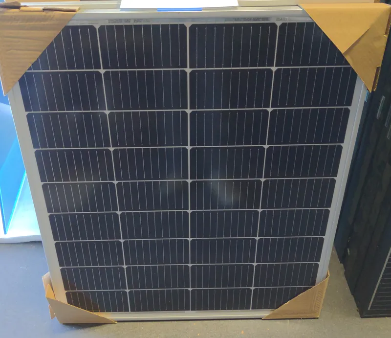 Grape Solar GS-STAR-100W-MONO 100W mono solar panel front view