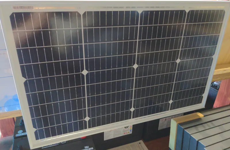 Grape Solar GS-STAR-50W-MONO 50W mono solar panel front view